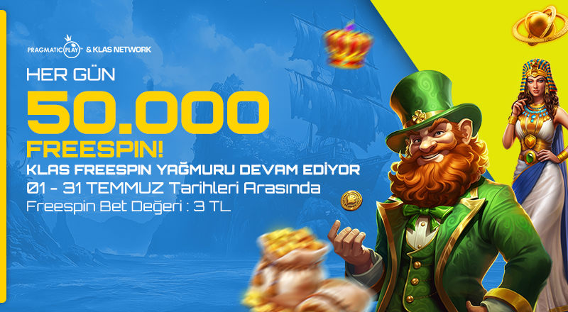Pragmatic Play & Klas Network Özel Freespin Turnuvası